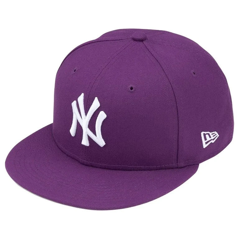Supreme x New York Yankees New Era Purple