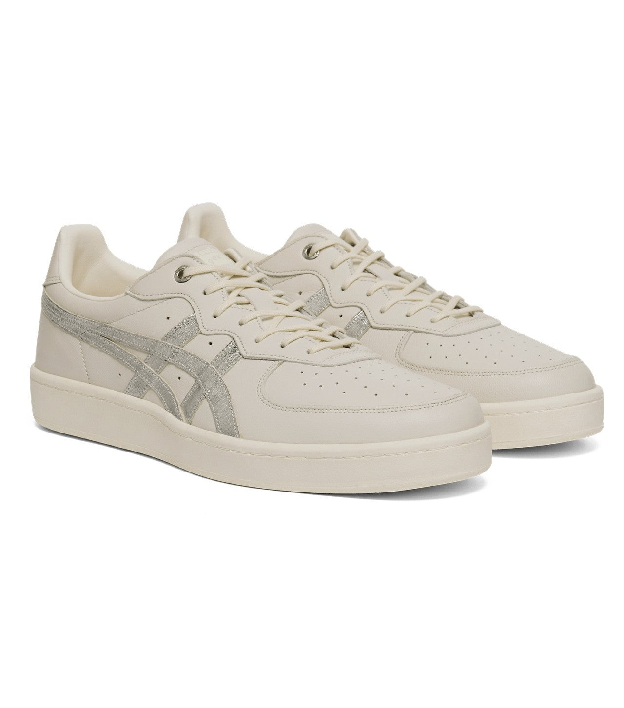 1183C630-100 Onitsuka Tiger GSM SD "CREAM/PURE SILVER"