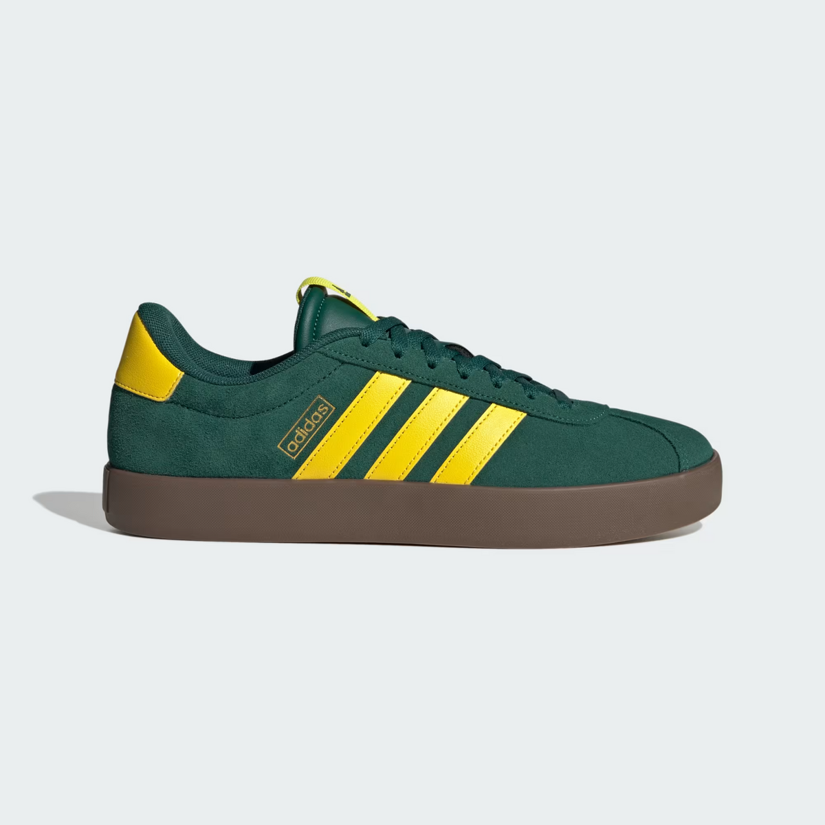 JP7535 adidas VL Court 3.0 Collegiate Green Yellow Gold Metallic (Men's)