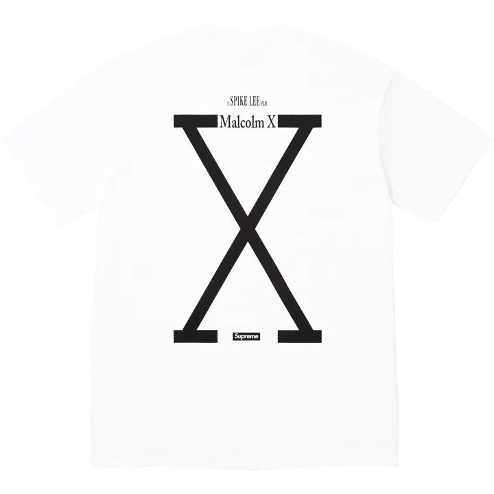 Supreme 40 Acres Malcolm X Tee White