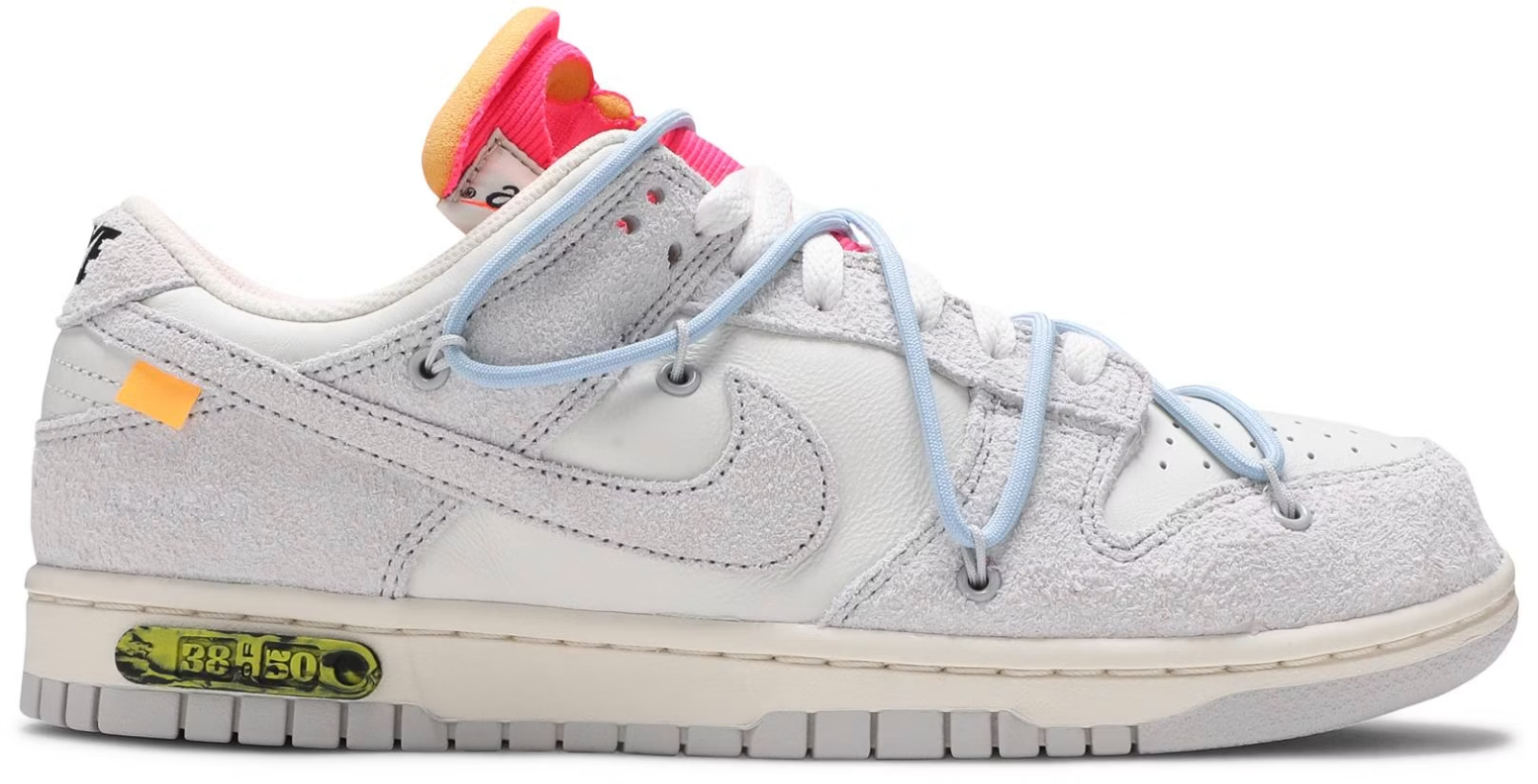 DJ0950-113 Off-White à Nike Dunk Low 1 of 50 "Lot.38" (Men's)