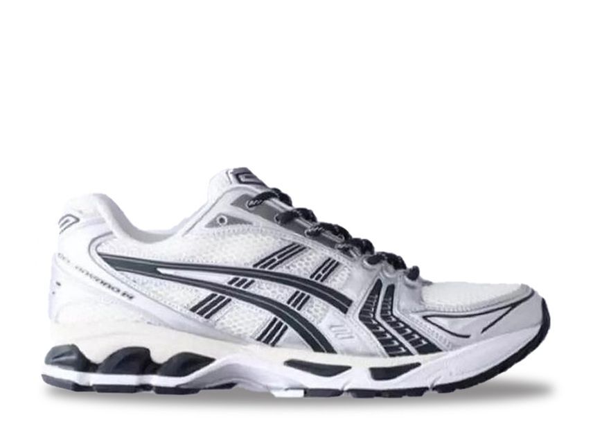1201A954-100 KITH Ã Asics Gel-Kayano 14 "Cream/Scarab"