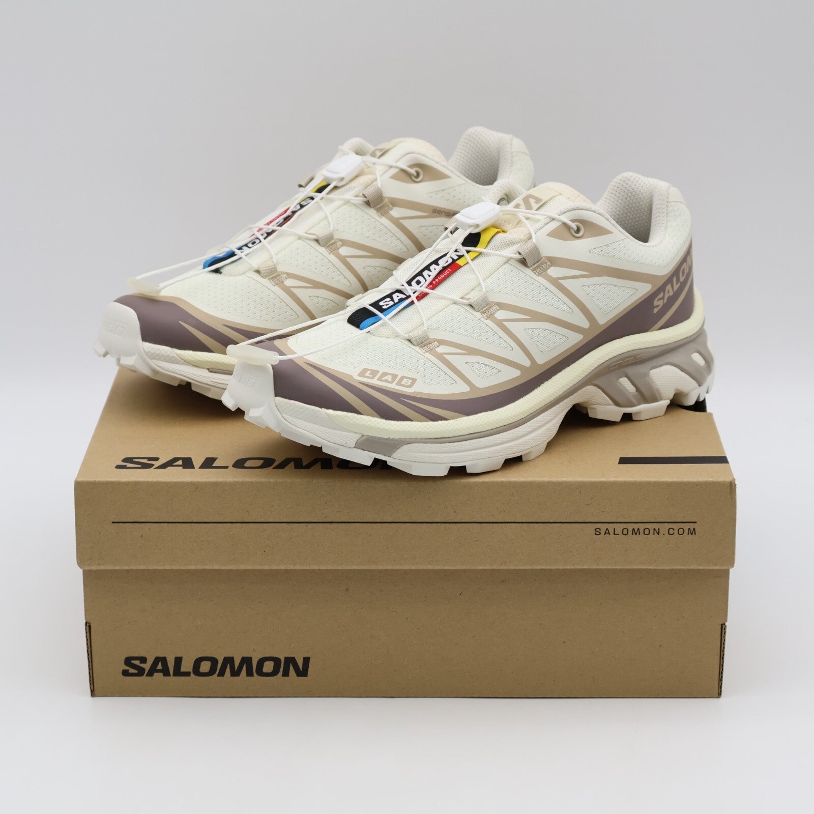 L47737700 Salomon XT-6 Vanillaice Iron (Men's)