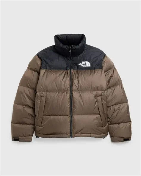 The North Face M 1996 Retro Nuptse Jacket 5EX Smokey Brown TNF Black