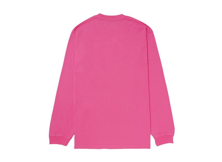 Supreme Small Box L/S Tee Pink (25SS)