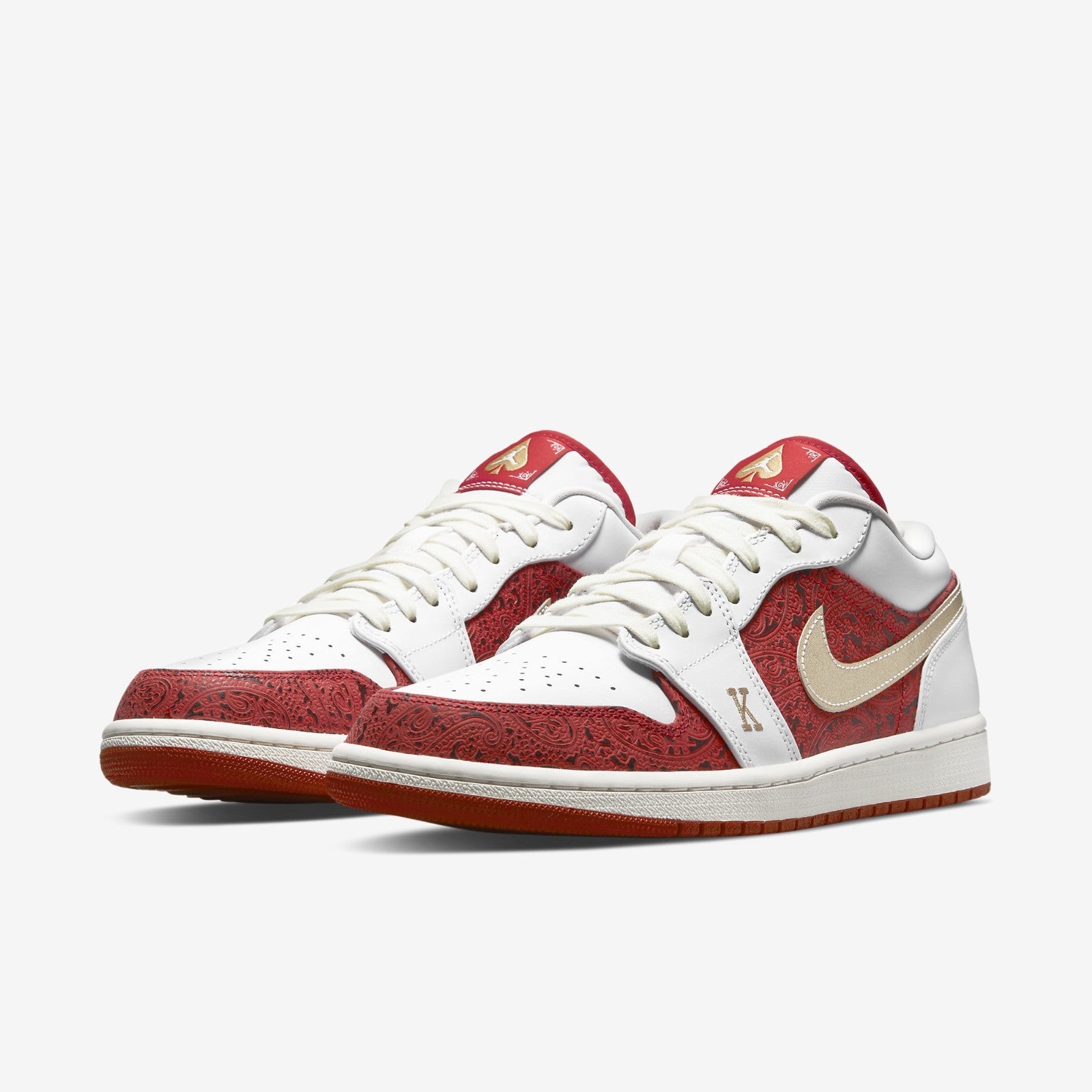 DJ5185-100 Nike Air Jordan 1 Low Spades (Men's)