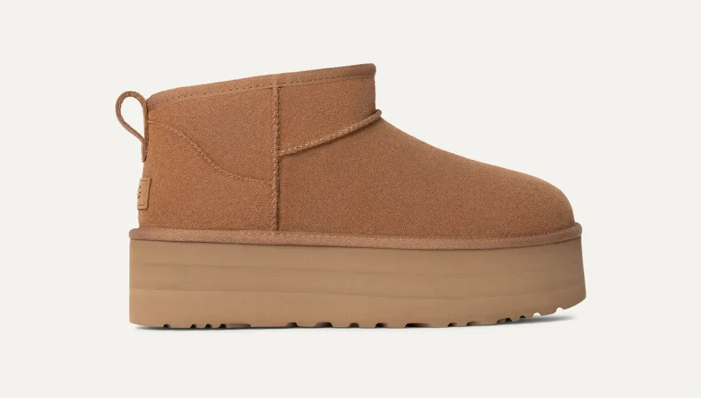 1135092-CHE UGG Classic Ultra Mini Platform Chestnut (Women's)