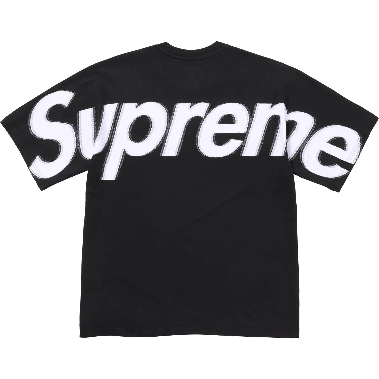 Supreme Intarsia S/S Top Black