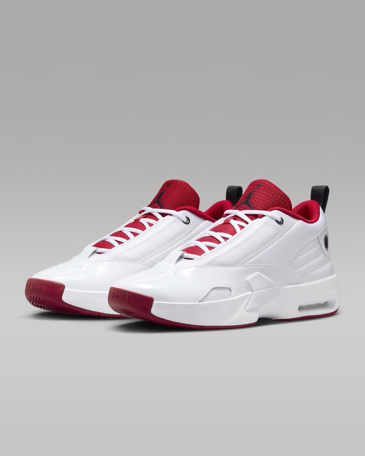 FQ8298-106 Nike Jordan Max Aura 6 White Black Gym Red (Men's)