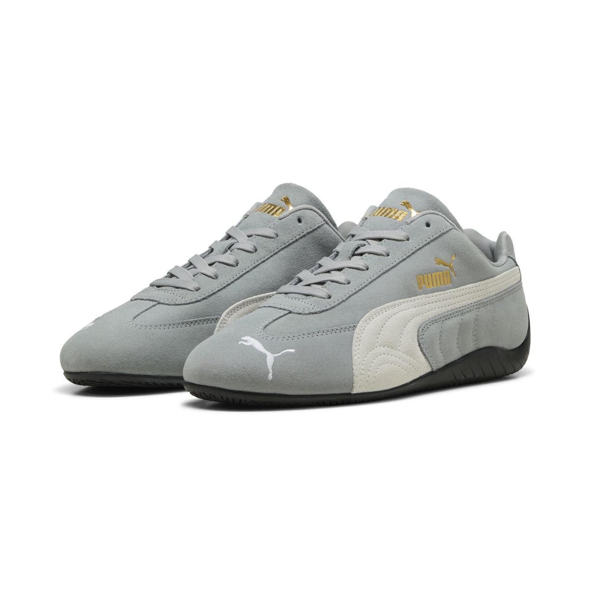 398846-05 Puma Speedcat OG Cool Mid Gray Puma White (Men's)