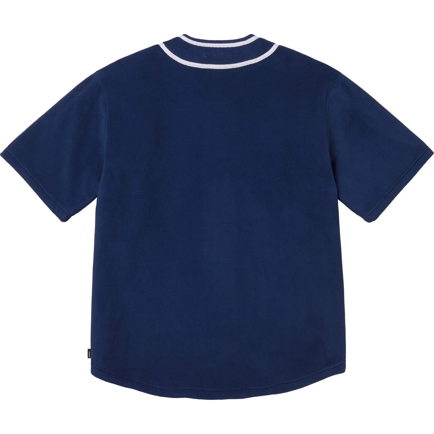 Supreme Polartec Baseball Jersey Navy