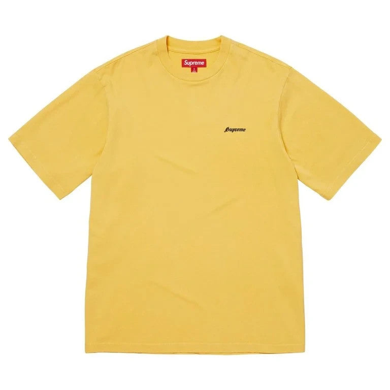 Supreme Washed S/S Top Yellow