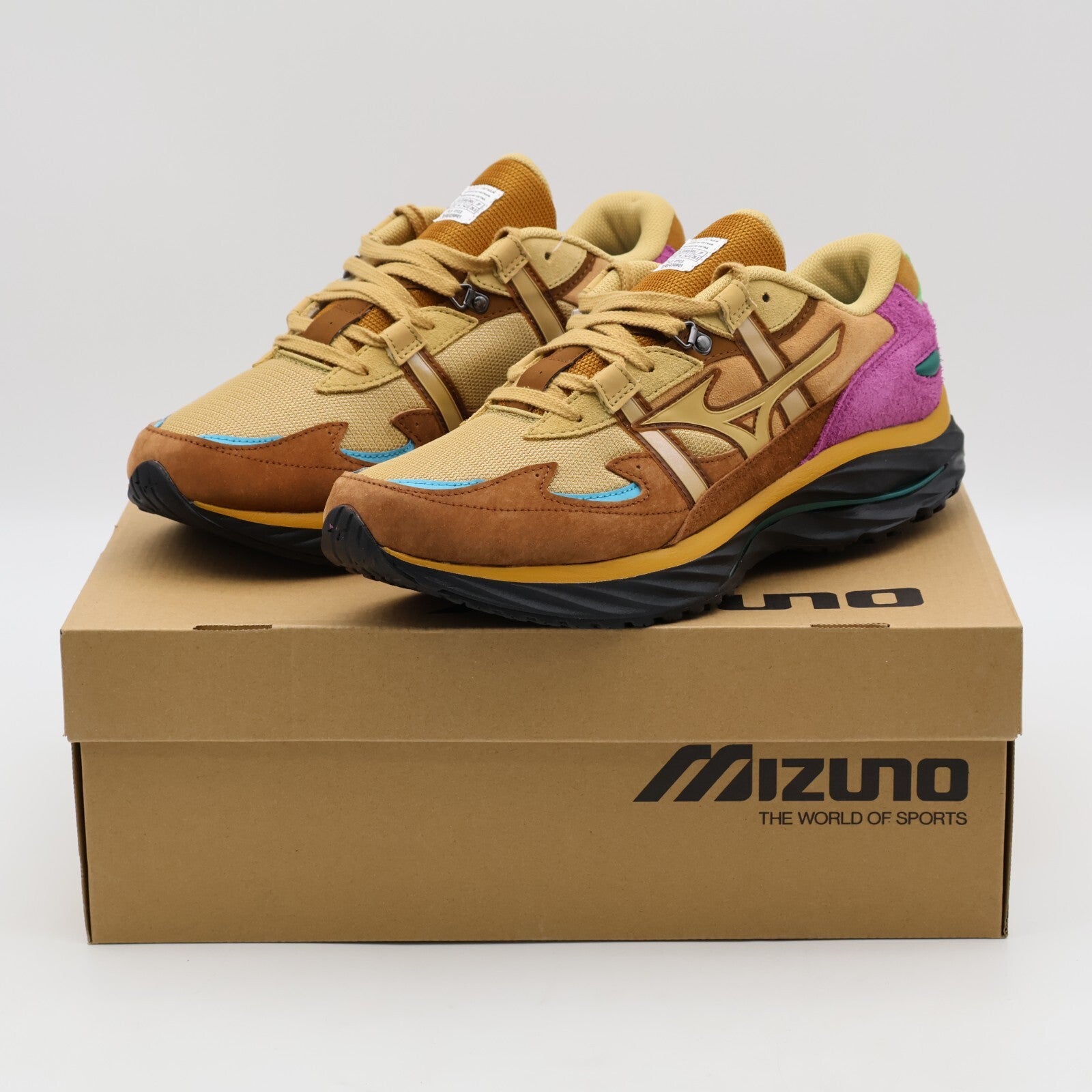 D1GD230801 Digawel Mizuno Wave Rider β Brown Purple (Men's)