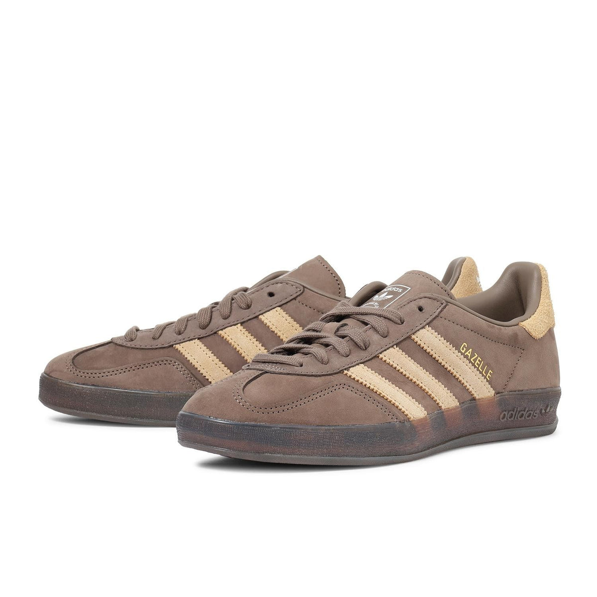JQ8386 adidas Originals Gazelle Indoor Cargo Brown Golden Beige Cloud (Men's)