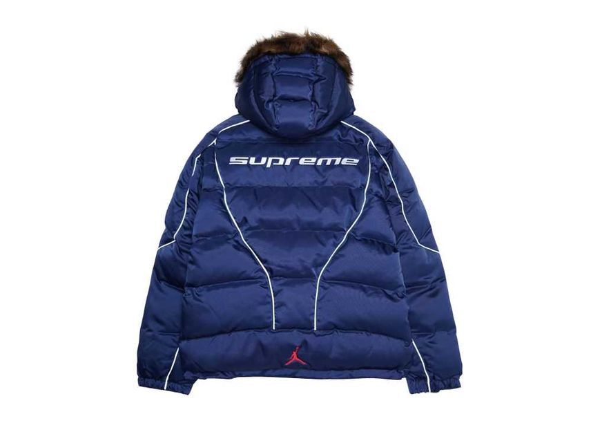 Supreme Jordan Puffer Jacket Navy