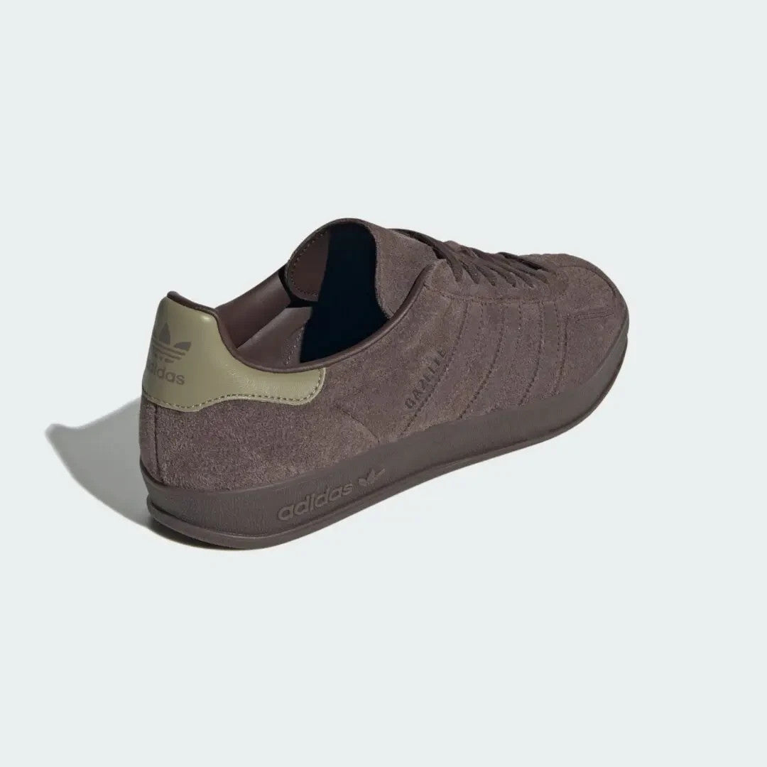 JQ8402 adidas Originals Gazelle Indoor Dark Brown Dark Brown Orbit Green (Men's)