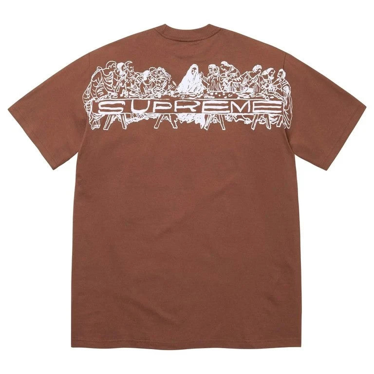 Supreme Supper Tee Brown