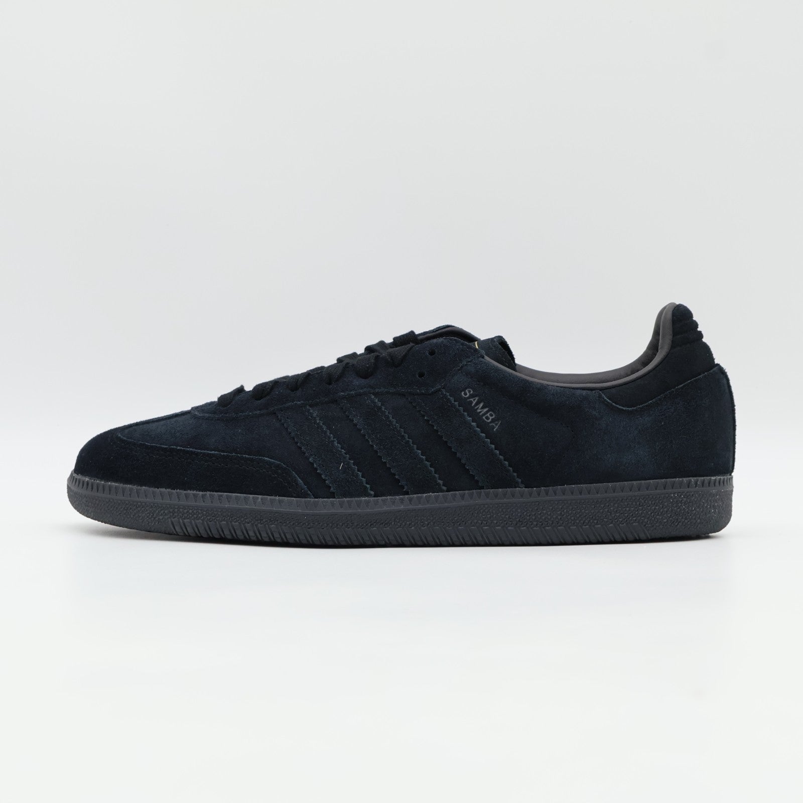 JR0887 adidas Originals Samba OG Core Black Grey Three Gold Metallic (Men's)