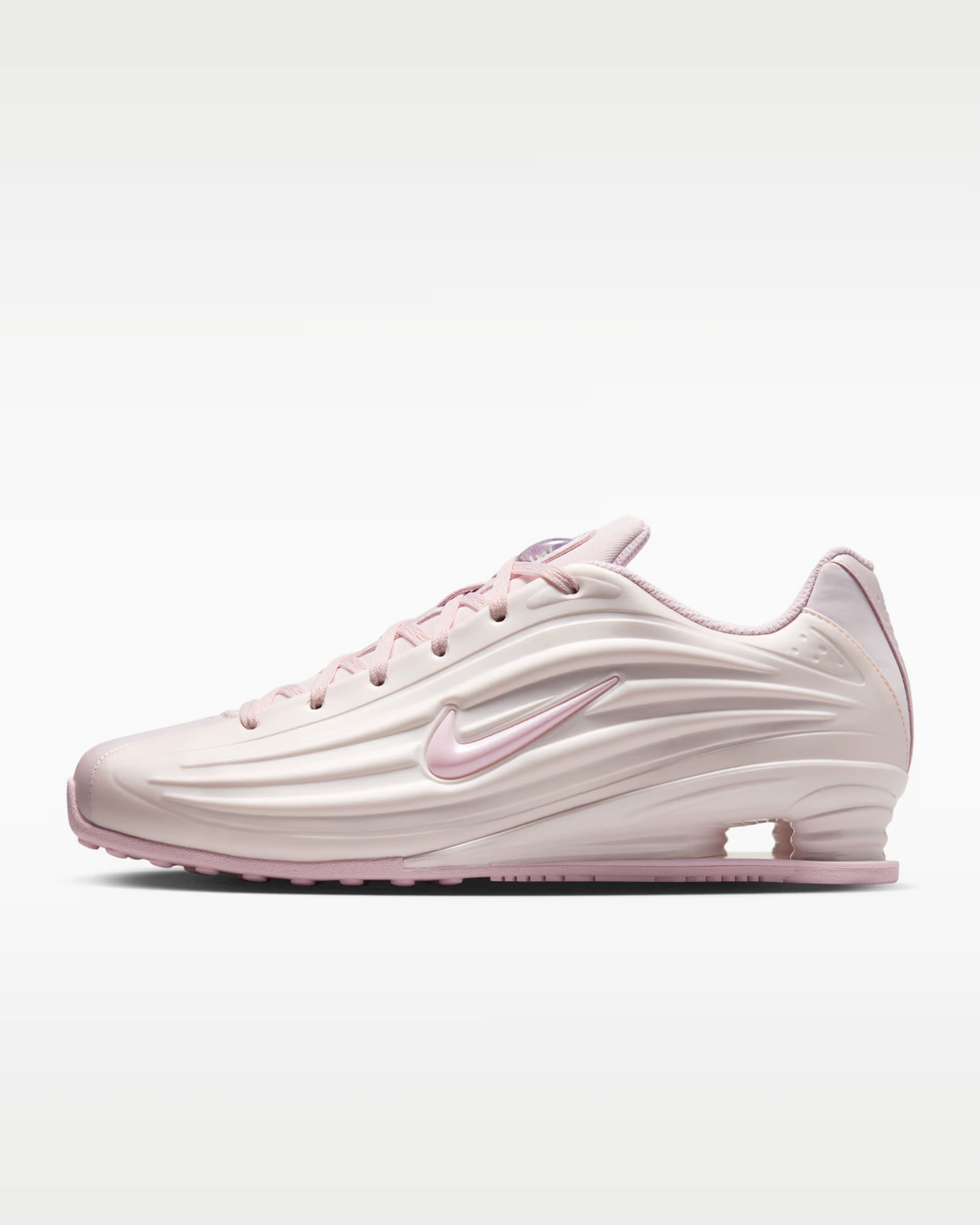 IR1222-600 Nike Shox Z "Pearl Pink/Metallic Silver" (Women's)