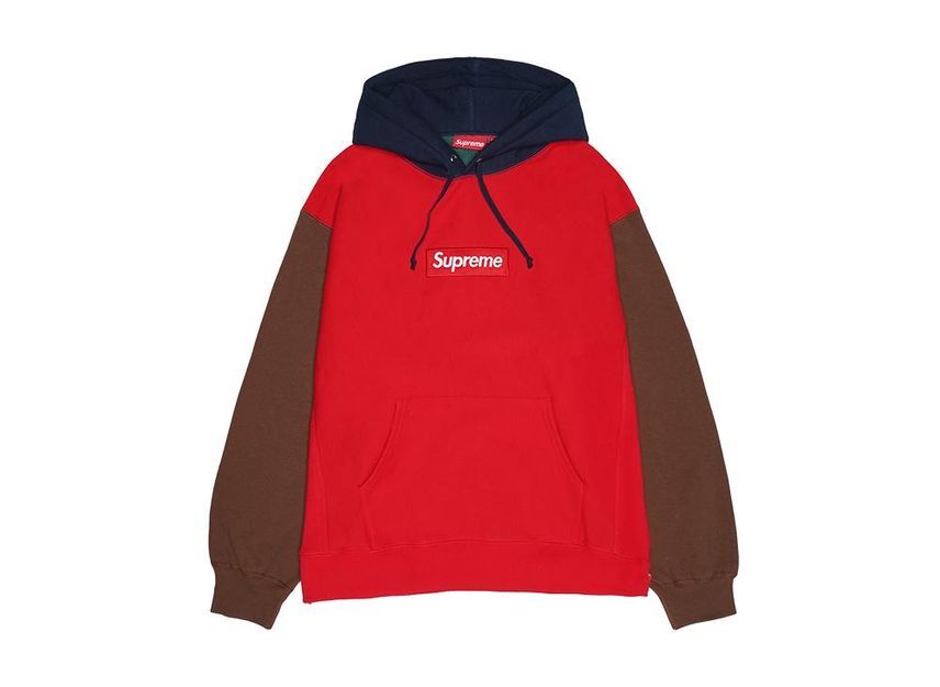 Supreme Box Logo Hooded Sweatshirt Multi