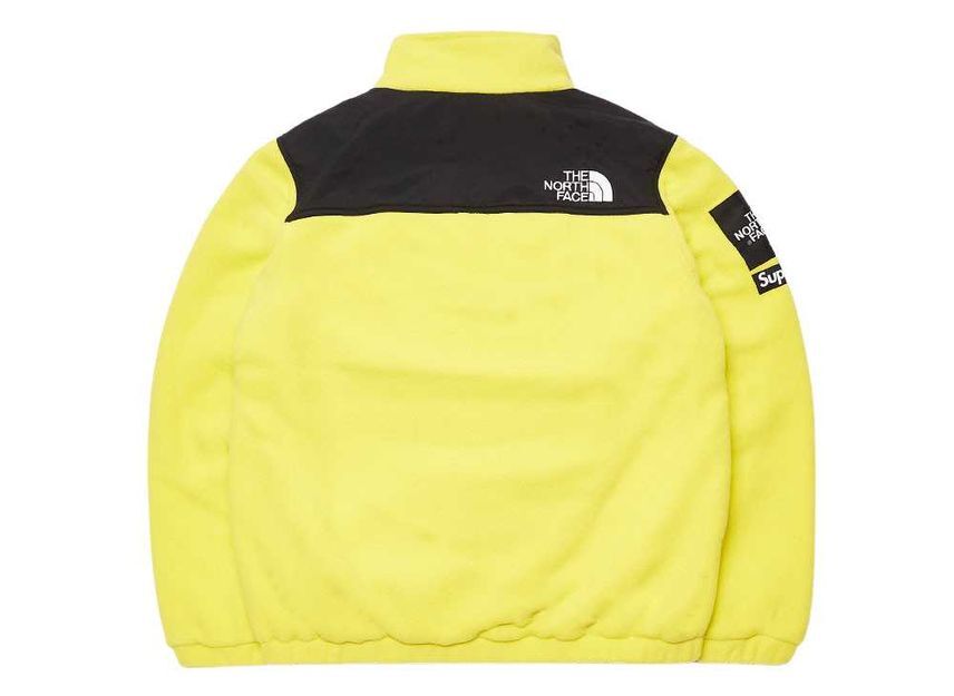 Supreme The North Face® Expedition Fleece Jacket Yellow