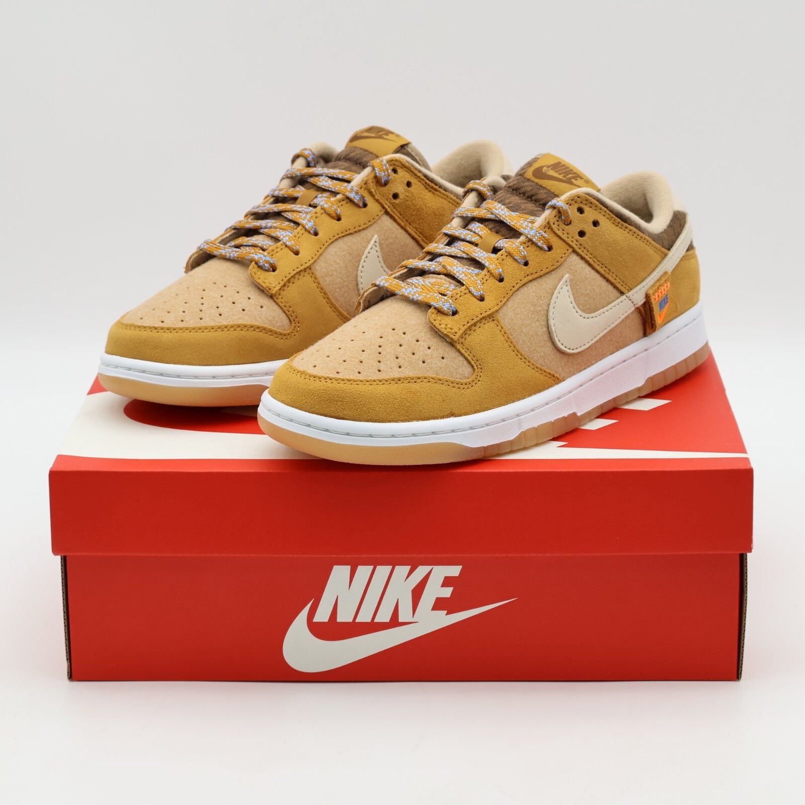 DZ5350-288 Nike Dunk Low Teddy Bear Brown Praline Desert Ocher Hemp (Men's)