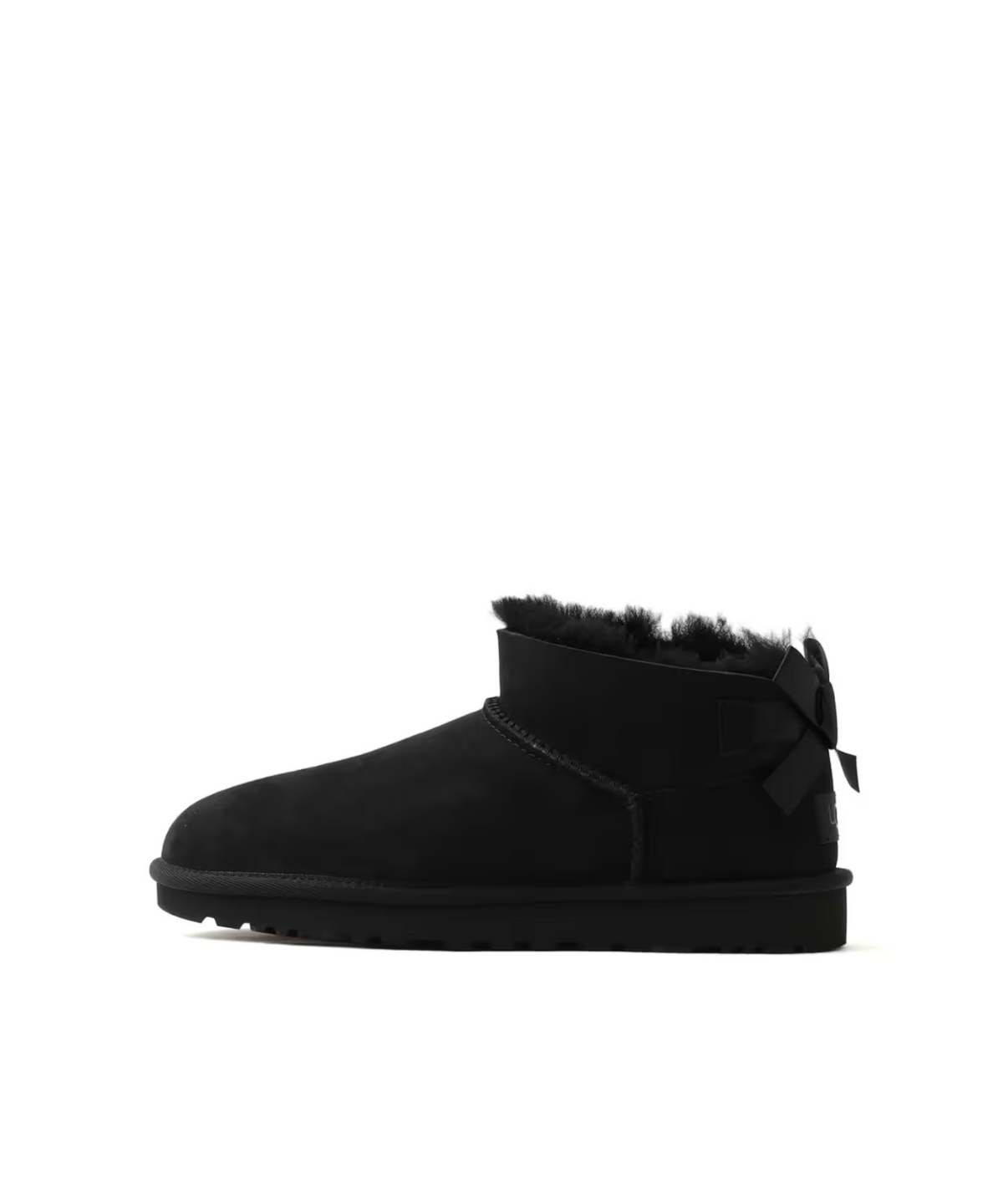 1185491-BLK UGG ULTRA MINI BAILEY BOW (Women's)
