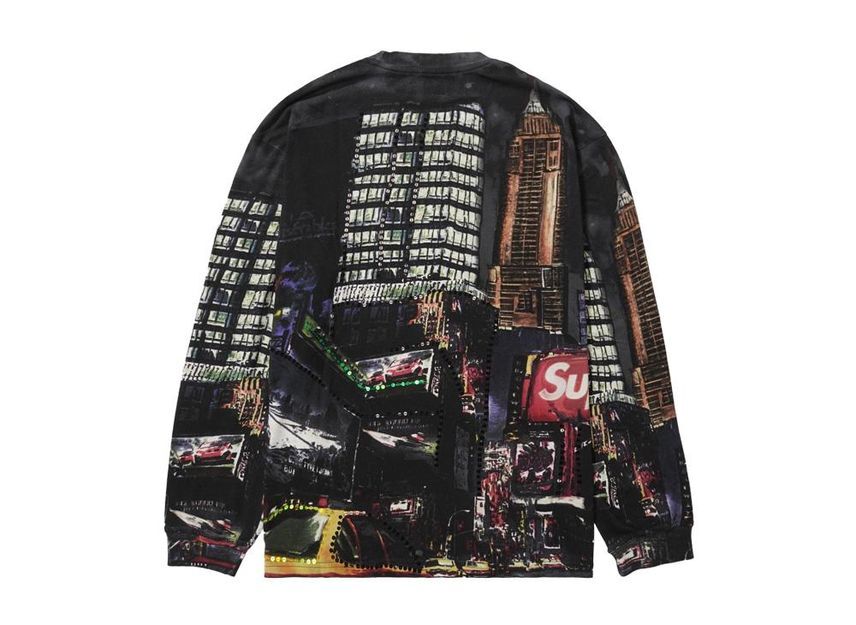 Supreme Skyline Sequin L/S Top Night