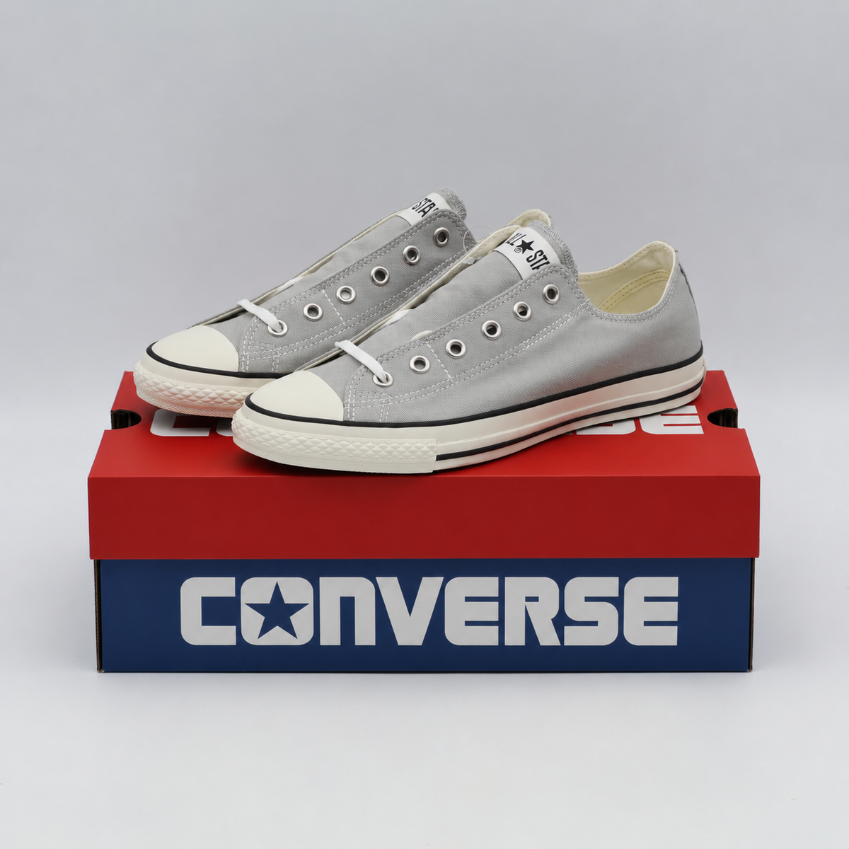 31317201 Converse All Star LP Slip OX Mist Gray (Men's)