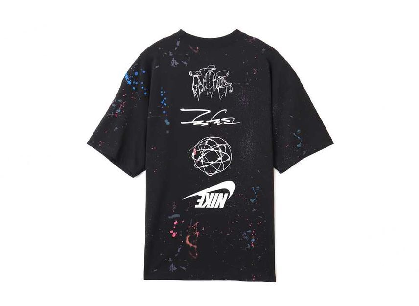 Nike Futura Oversized Short-Sleeve T-Shirt Black