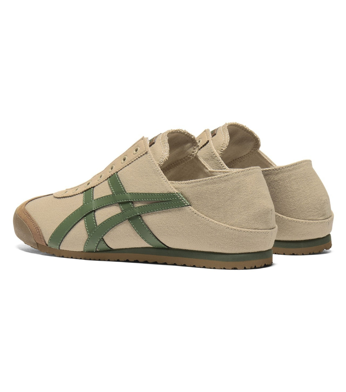 1183A437-253 Onitsuka Tiger MEXICO 66 PARATY BEIGE GRASS GREEN (Men's)