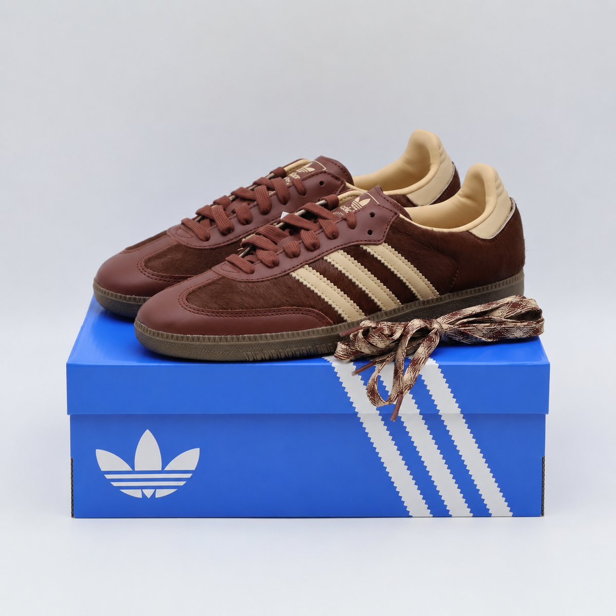 KJ8902 adidas Originals Samba OG Fox Brown Sandy Beige Gum (Men's)