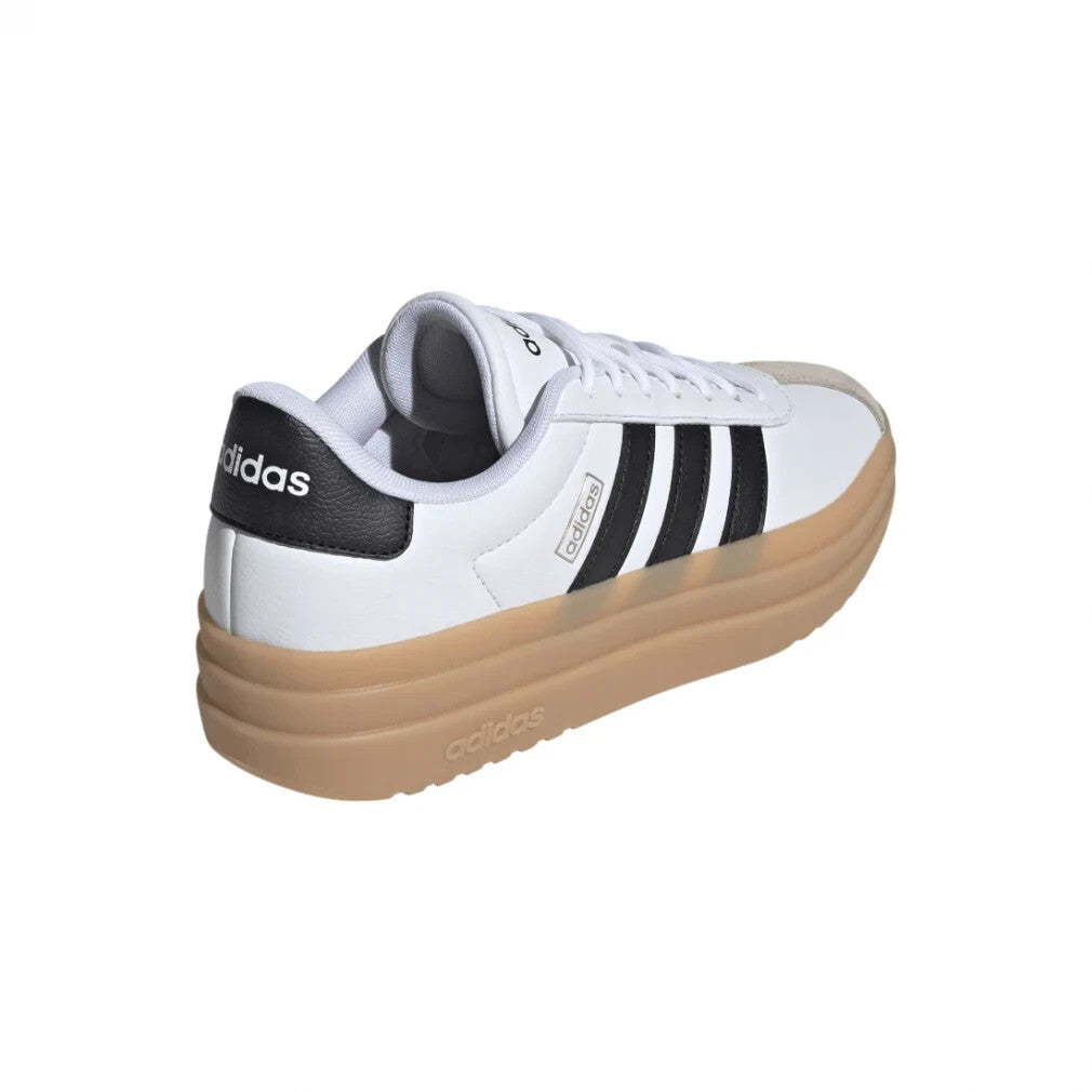 IH3083 adidas VL Court Bold Cloud White Core Black Wonder Beige (Women's)
