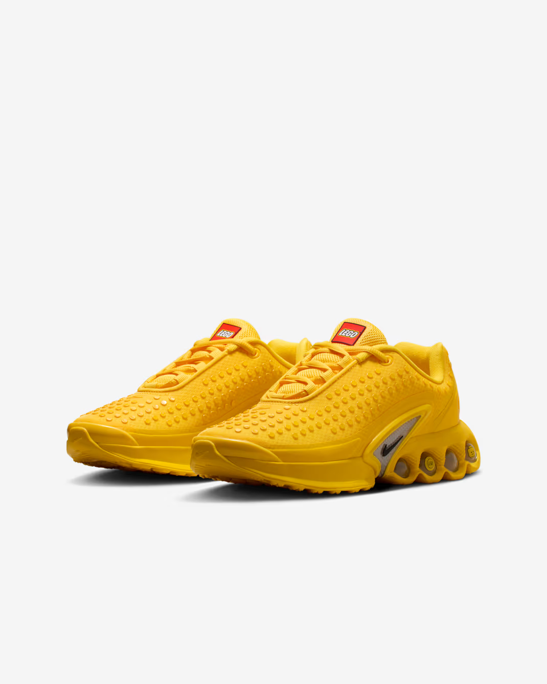 IH7671-700 LEGO Nike GS Air Max DN Tour Yellow/Volt Rush Red Black
