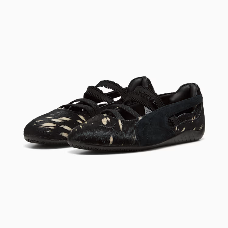408171-02 Puma Speedcat Ballet Doelette "PUMA Black/PUMA Gold" (women's)