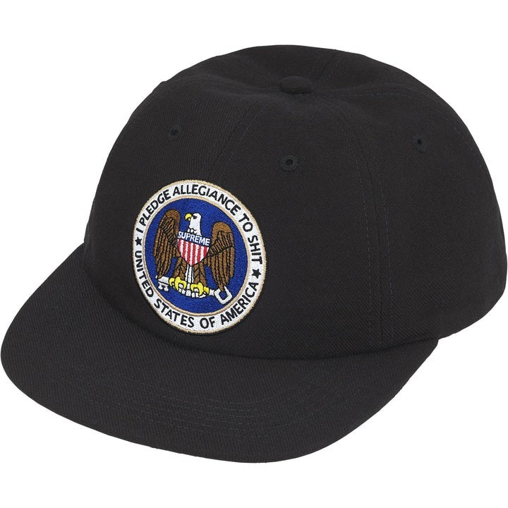 Supreme Pledge Allegiance 6-Panel Black