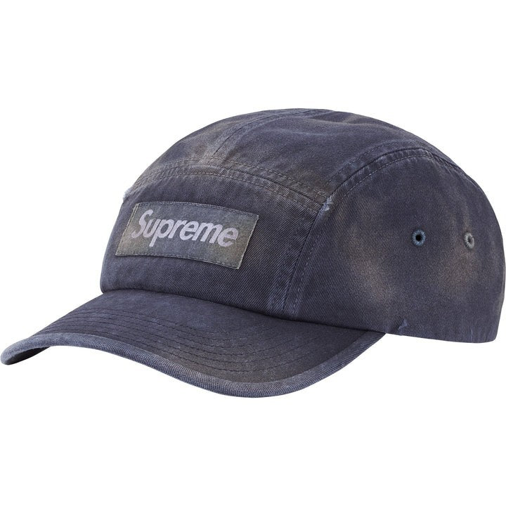 Supreme Overdyed Camp Cap Navy
