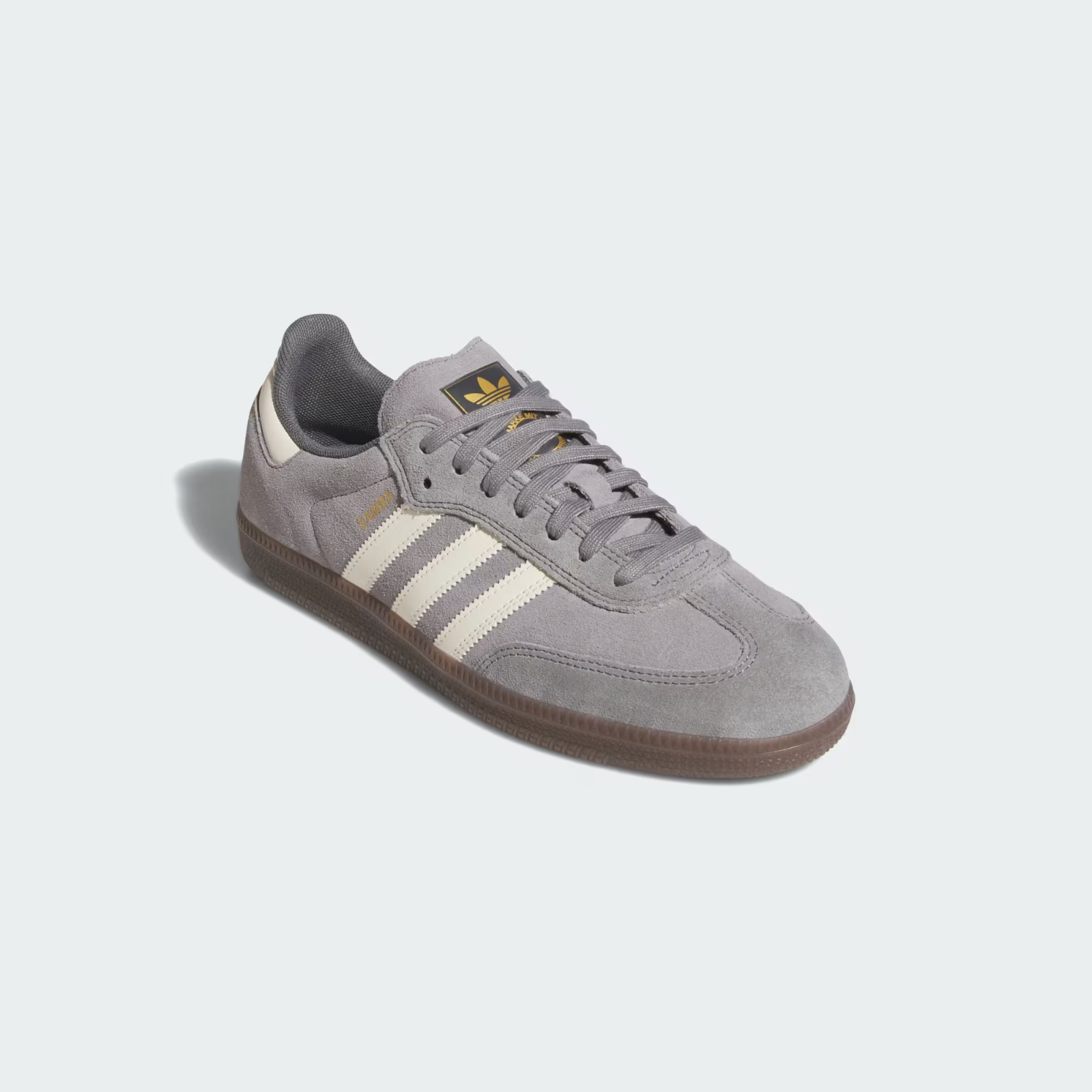 HQ7541 adidas Originals Samba ADV Grey Four Cream White Grey Three (Men's)