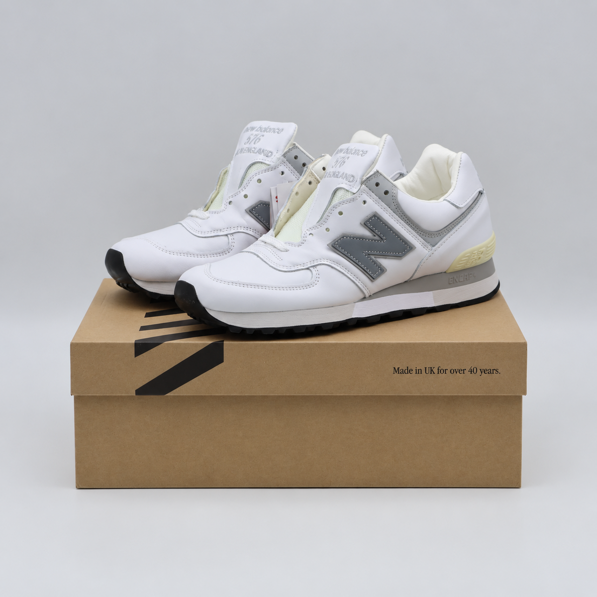 OU576WSI New Balance 576 White (Men's)
