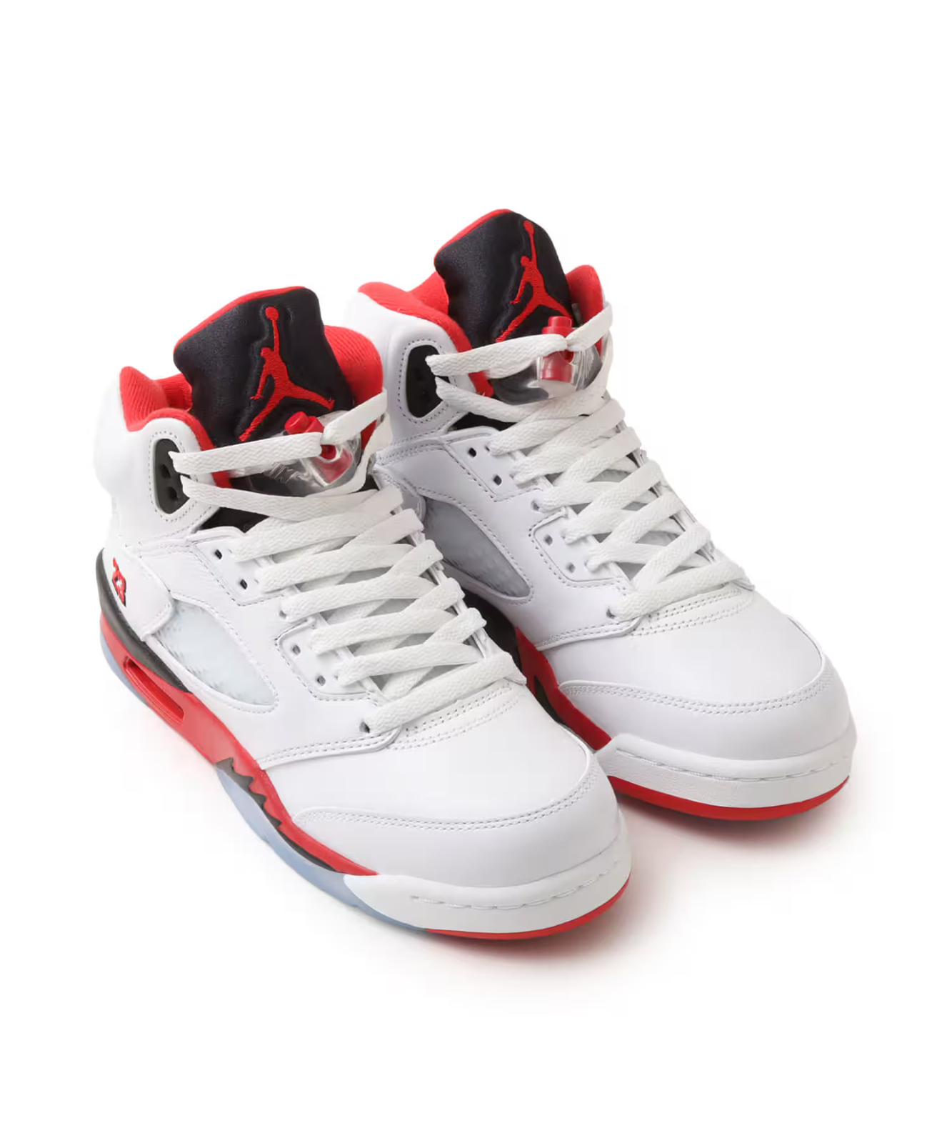 HQ7980-101 Nike GS Air Jordan 5 Retro Fire Red Black Tongue 2025