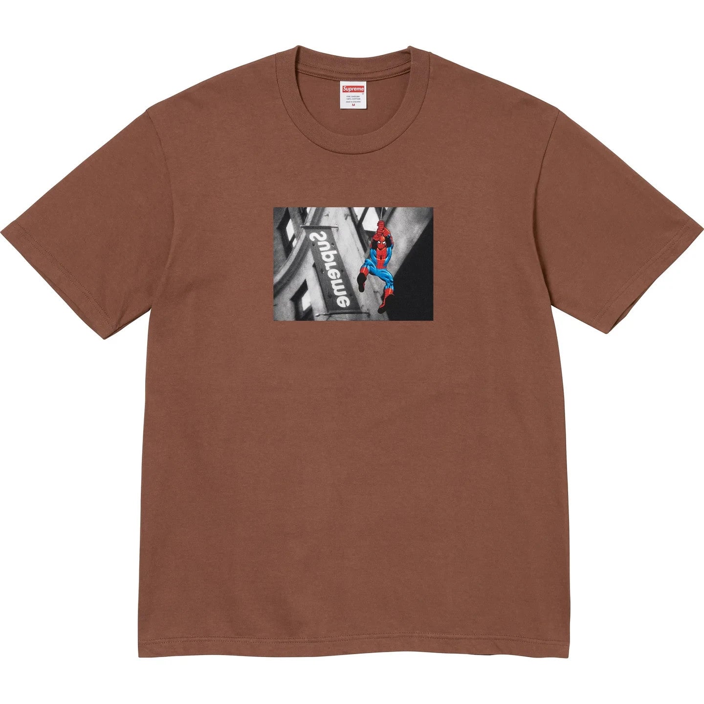 Supreme x Spider-Man Tee Brown