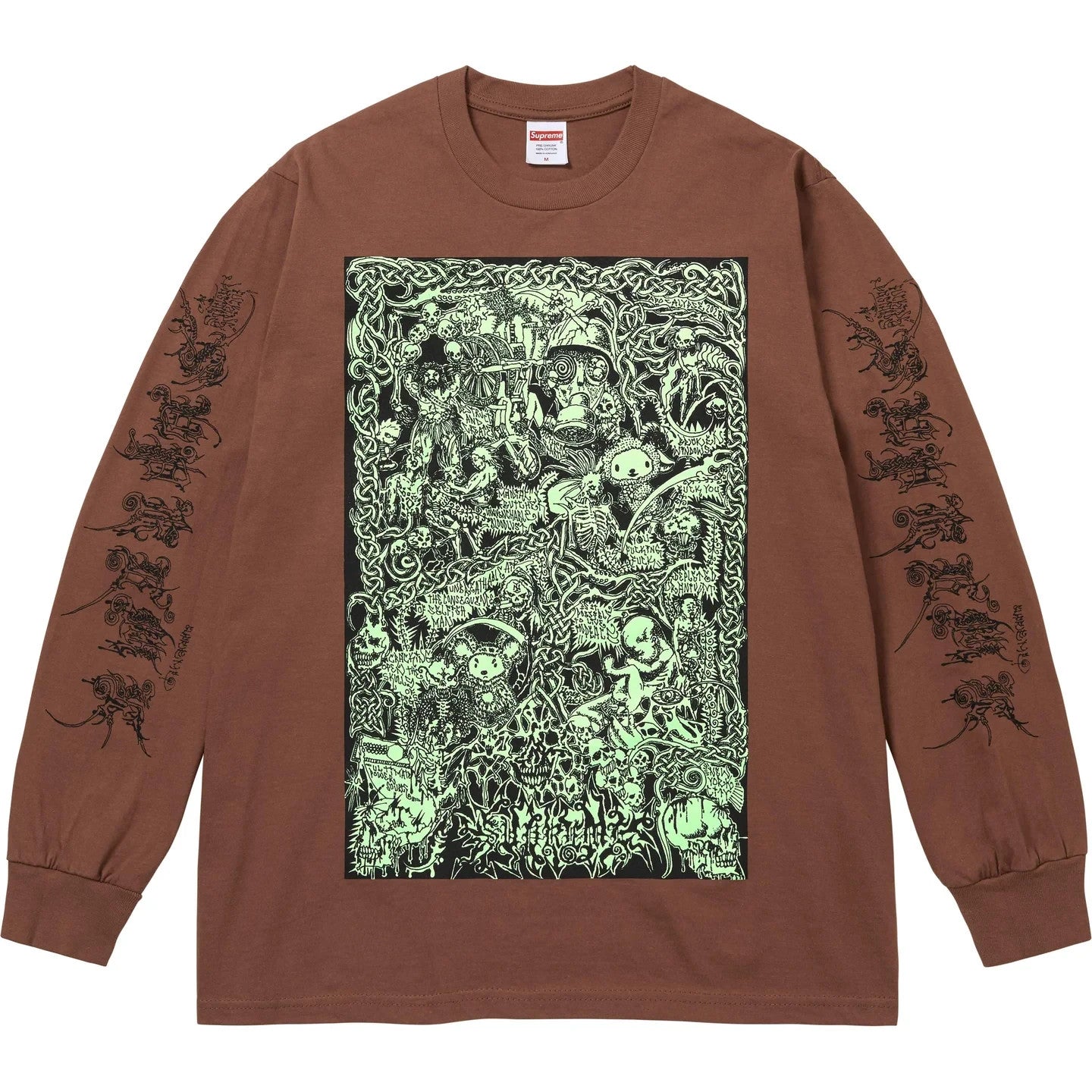 Supreme Wombat L/S Tee Brown