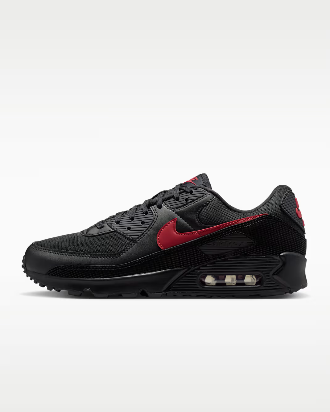 IM9616-001 Nike Air Max 90 "Black/Tough Red" (Men's)