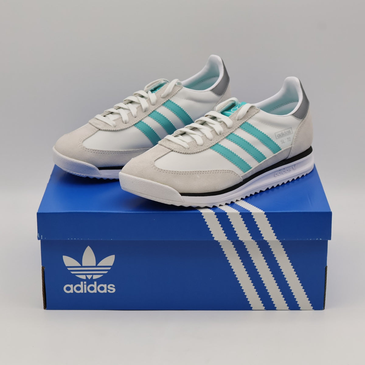 JQ1781 Mercedes AMG PETRONAS F1 Team adidas Originals SL72 RS Cloud White (Men's