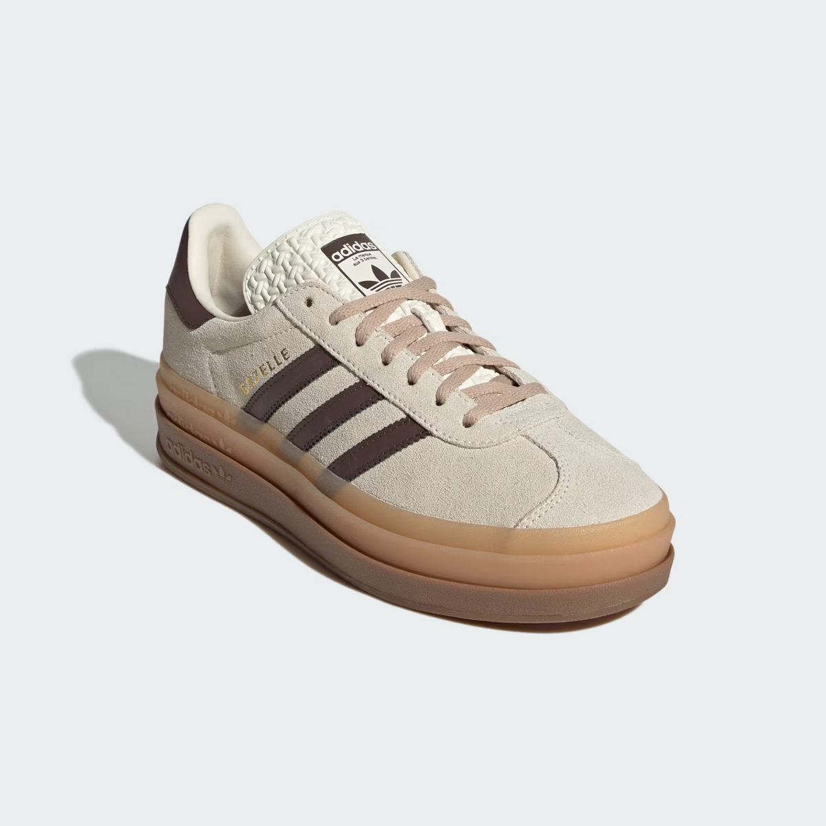 JR7522 adidas Originals Gazelle Bold Cream White Auburn Gum M2 (Men's)