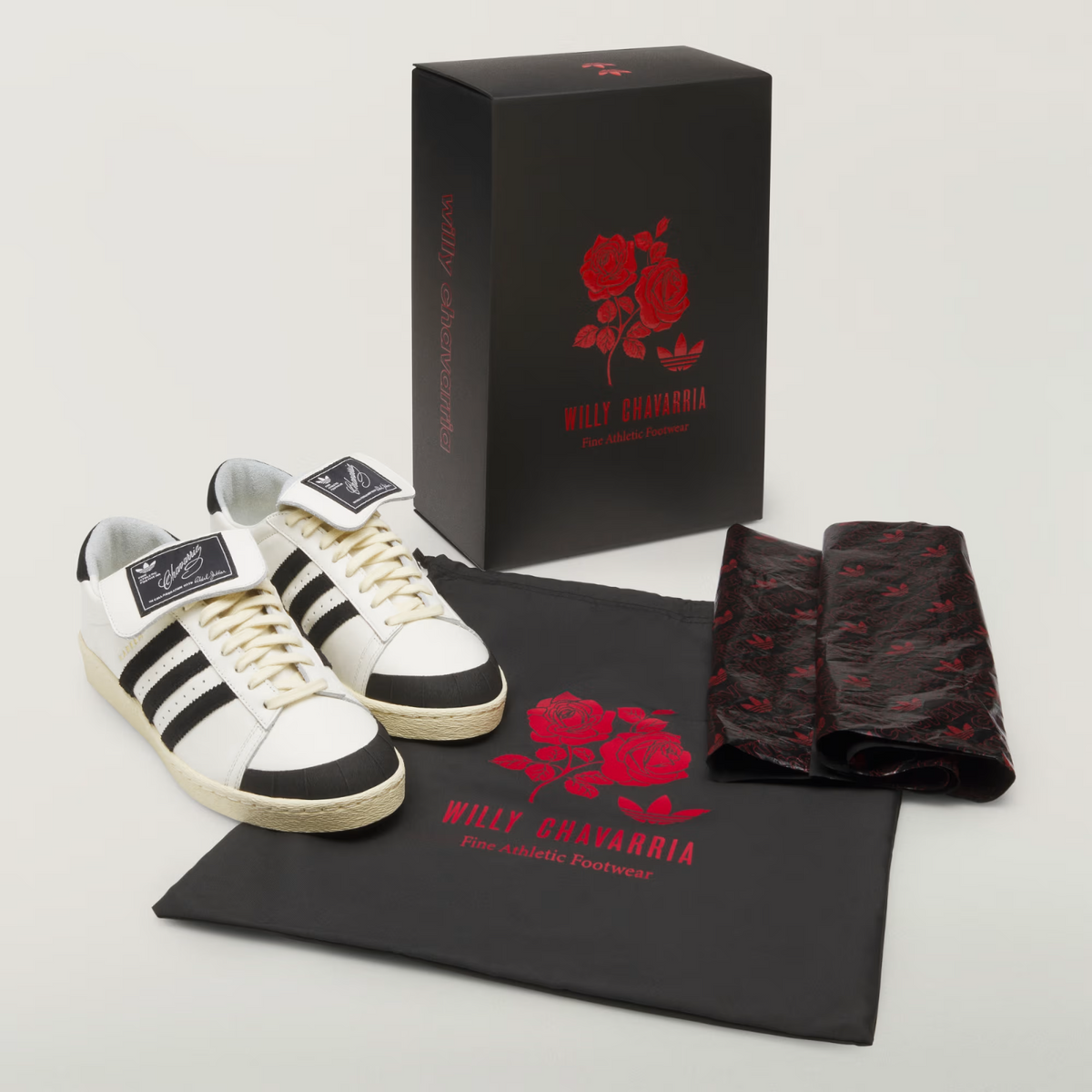JP6107 Willy Chavarria à adidas Originals Jabbar Low Off White Core Black(Men's)
