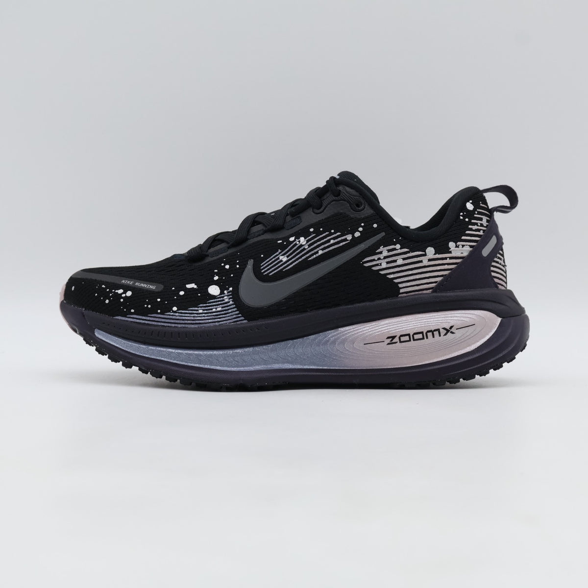 HV1779-001 Nike Vomero 18 Black Cave Purple Ashen Slate (Women's)