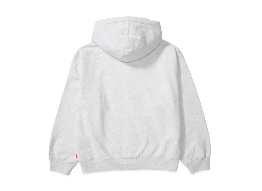 Supreme Small Box Zip Up Hooded Sweatshirt "Ash Grey"