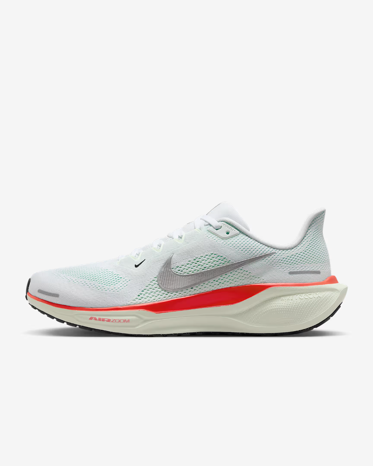 FD2722-115 Nike Pegasus 41 Road Running Shoes White Barely Green (Men's)