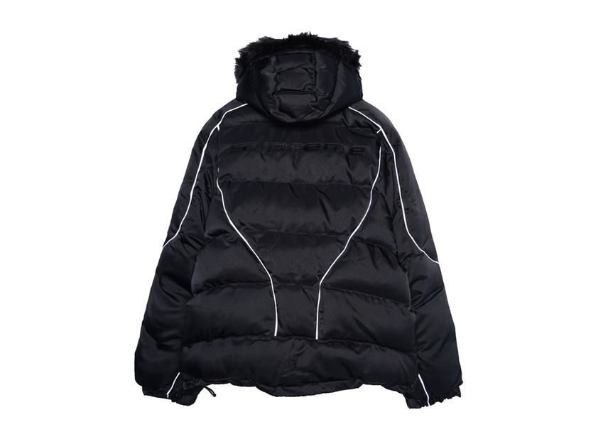 Supreme Jordan Puffer Jacket Black